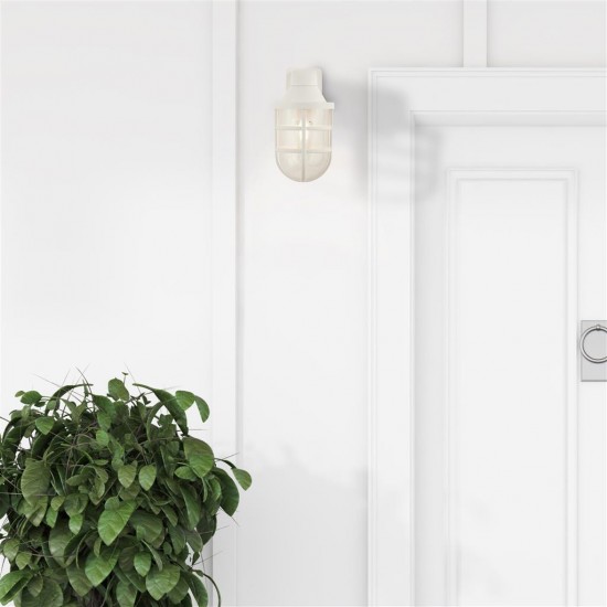 Searchlight outdoor wall light Seaside, 1x10WxE27, 61133WH