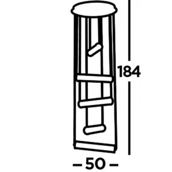 Searchlight Pendelleuchte Clamp LED 5x70W, 3128lm, 63125-5GO