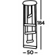 Searchlight подвесной светильник Clamp LED 5x70W, 3128lm, 63125-5GO