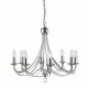 Searchlight lustra Maypole 8xE14x60W, 6348-8SS Searchlight lustra Maypole 8xE14x60W, 6348-8SS
