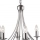 Searchlight Pendant Lamp Maypole 8xE14x60W, 6348-8SS