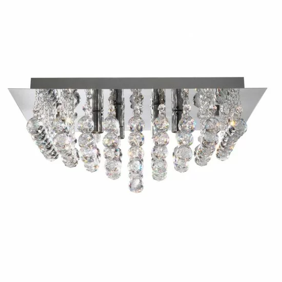 Searchlight griestu lampa 4xG9x33W, Hanna, 6404-4CC Searchlight griestu lampa 4xG9x33W, Hanna, 6404-4CC