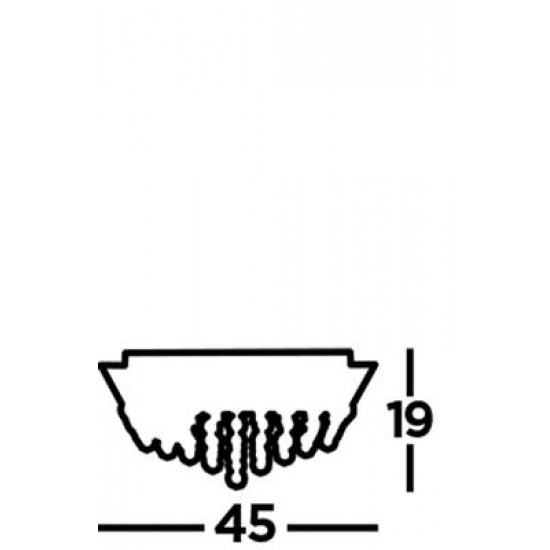 Searchlight Ceiling Lamp 6xG9x33W, Hanna, 6406-6CC