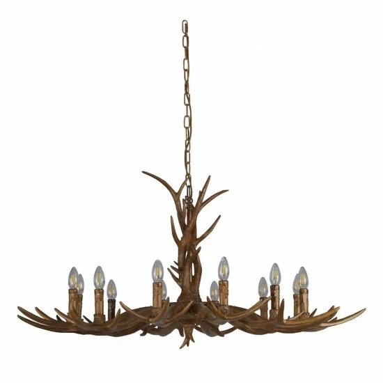 Searchlight подвесной светильник Stag 12xE14x60W, 6416-12BR Searchlight подвесной светильник Stag 12xE14x60W, 6416-12BR