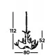 Searchlight Pendelleuchte Stag 6xE14x60W, 6416-6BR Searchlight Pendelleuchte Stag 6xE14x60W, 6416-6BR