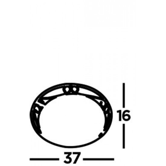 Searchlight CEILING LIGHT Weybridge 1xE14x60W, 6436