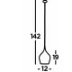 Searchlight Pendant Lamp Vibrant 1xE14x60W, 6461-12RE Searchlight Pendant Lamp Vibrant 1xE14x60W, 6461-12RE