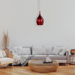 Searchlight Pendant Lamp Vibrant 1xE14x60W, 6461-12RE