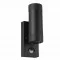 Searchlight Außen-Wandleuchte Coastal, 2x7WxGU10, IP44, 6492-2BK