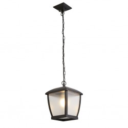 Searchlight Outdoor Pendant Lamp Seattle 1xE27x60W,  6592BK