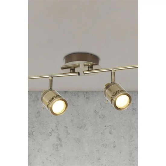 Searchlight GRIESTU GAISMEKLIS Samson 4xGU10x10W, 6604AB
