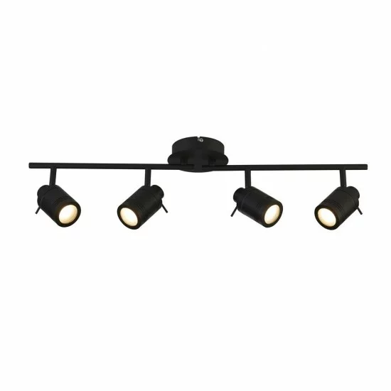 Searchlight GRIESTU GAISMEKLIS Samson 4xGU10x10W, 6604BK