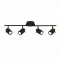Searchlight GRIESTU GAISMEKLIS Samson 4xGU10x10W, 6604BK