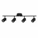 Searchlight GRIESTU GAISMEKLIS Samson 4xGU10x10W, 6604BK