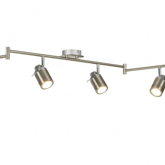 Searchlight CEILING LIGHT Samson 6xGU10x10W, 6606SS