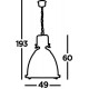 Searchlight Pendelleuchte Industrial 1x60WxE27, 6659