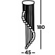 Searchlight Pendelleuchte Ice Cube 20x3.2W, LED, 6720-20-LED