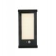 Searchlight outdoor wall light with shutters Solar, 2W, 106lm, 67419BK