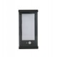 Searchlight outdoor wall light with shutters Solar, 2W, 106lm, 67419BK