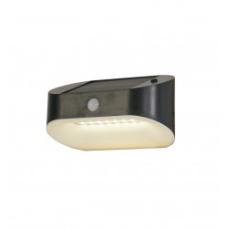 Searchlight outdoor wall light with shutters Solar, 1.2W, 3000K, LED 67421BK-PIR