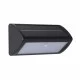 Searchlight Außen-Wandleuchte Solar, 5W, 3000K, LED 67422BK-PIR Searchlight Außen-Wandleuchte Solar, 5W, 3000K, LED 67422BK-PIR