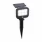 Searchlight Stehlampe für den Außenbereich Solar, LED, 1.5W, 67424BK-PIR