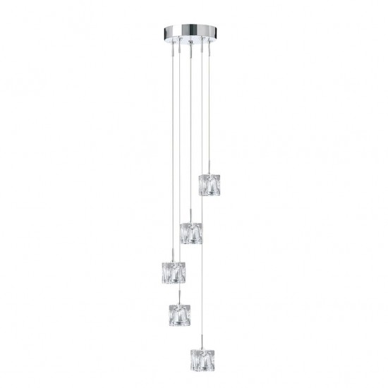 Searchlight Pendelleuchte Ice Cube 5x5.2W, LED, 6775-5-LED