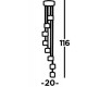 Searchlight Pendelleuchte Ice Cube 8x4.875W, LED, 6778-8-LED