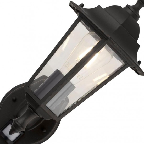 Searchlight outdoor wall light Alex, 1x60WxE27, IP44, 68001BK