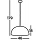 Searchlight piekaramā lampa Honeycomb 1xE27x60W, 6841BGO