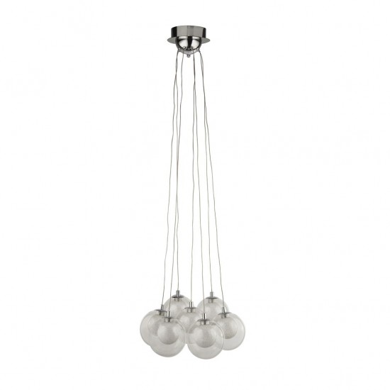 Searchlight pendant lamp Cluster, 7x2.5WxLED, 6867-7CC