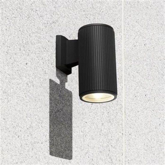 Searchlight outdoor wall light Hamburg, 2x60WxE27, 6871BK