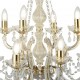 Searchlight pendant lamp Marie Therese, 12x60WxE14, 699-12