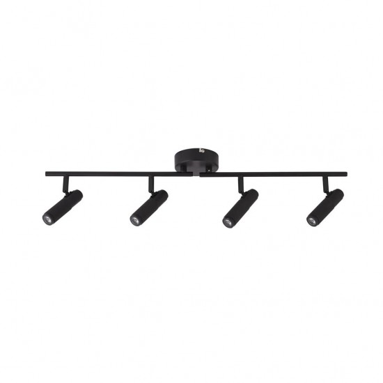 Searchlight Ceiling Lamp Handlebar LED 4x9.5W, 71201-4BK