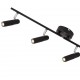 Searchlight Ceiling Lamp Handlebar LED 4x9.5W, 71201-4BK