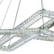 Searchlight pendant lamp Clover, 2x60WxLED, 7123CC