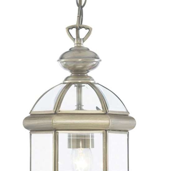 Searchlight подвесной светильник Bevelled Lantern 1xE27x60W, 7131AB