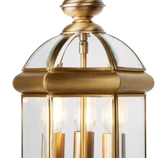 Searchlight подвесной светильник Bevelled Lantern 3xE14x60W, 7133AB