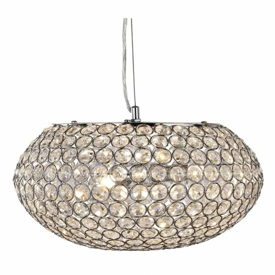 Searchlight Pendant Lamp Chantilly 3xG9x33W, 7163-3CC Searchlight Pendant Lamp Chantilly 3xG9x33W, 7163-3CC
