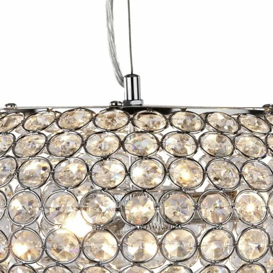 Searchlight Pendant Lamp Chantilly 3xG9x33W, 7163-3CC Searchlight Pendant Lamp Chantilly 3xG9x33W, 7163-3CC