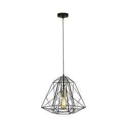 Searchlight piekaramais gaismeklis Geometric Cage, 1x60WxE27, 7271BK