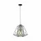 Searchlight pendant lamp Geometric Cage, 1x60WxE27, 7271BK