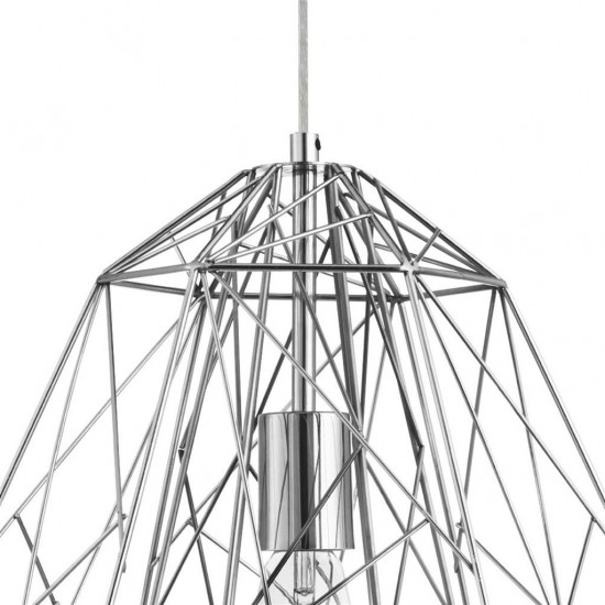 Searchlight Pendelleuchte Geometric Cage, 1x60WxE27, 7271CC