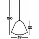 Searchlight piekaramais gaismeklis Geometric Cage, 1x60WxE27, 7271CC Searchlight piekaramais gaismeklis Geometric Cage, 1x60WxE27, 7271CC