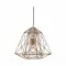 Searchlight pendant lamp Geometric Cage, 1x60WxE27, 7271CU