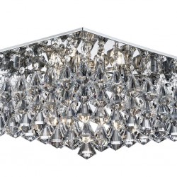 Searchlight Ceiling Lamp 8xG9x33W, Hanna, 7308-8CC