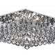 Searchlight Ceiling Lamp 8xG9x33W, Hanna, 7308-8CC