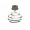 Searchlight piekaramā lampa Swirl LED 28W, 1841lm, 7457GY