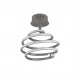 Searchlight Pendant Lamp Swirl LED 28W, 1841lm, 7457GY