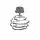 Searchlight piekaramā lampa Swirl LED 28W, 1841lm, 7457GY Searchlight piekaramā lampa Swirl LED 28W, 1841lm, 7457GY